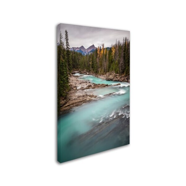 Pierre Leclerc 'Kicking Horse River' Canvas Art,30x47